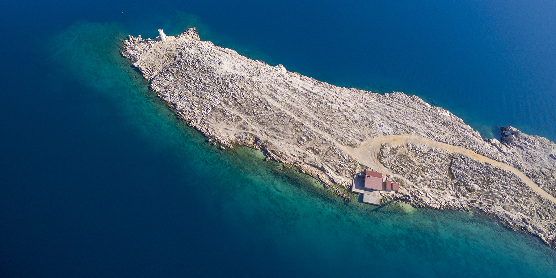 Panorama view of Šilo cove